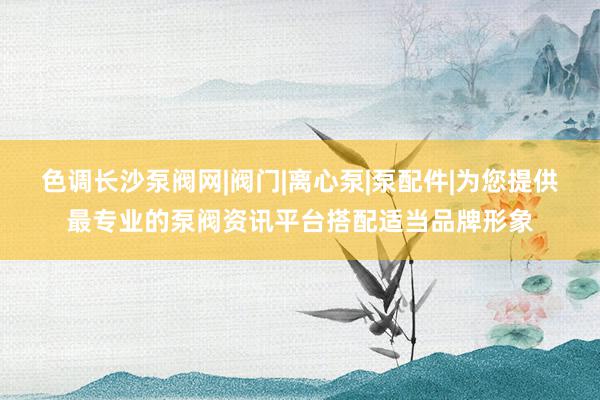 色调长沙泵阀网|阀门|离心泵|泵配件|为您提供最专业的泵阀资讯平台搭配适当品牌形象